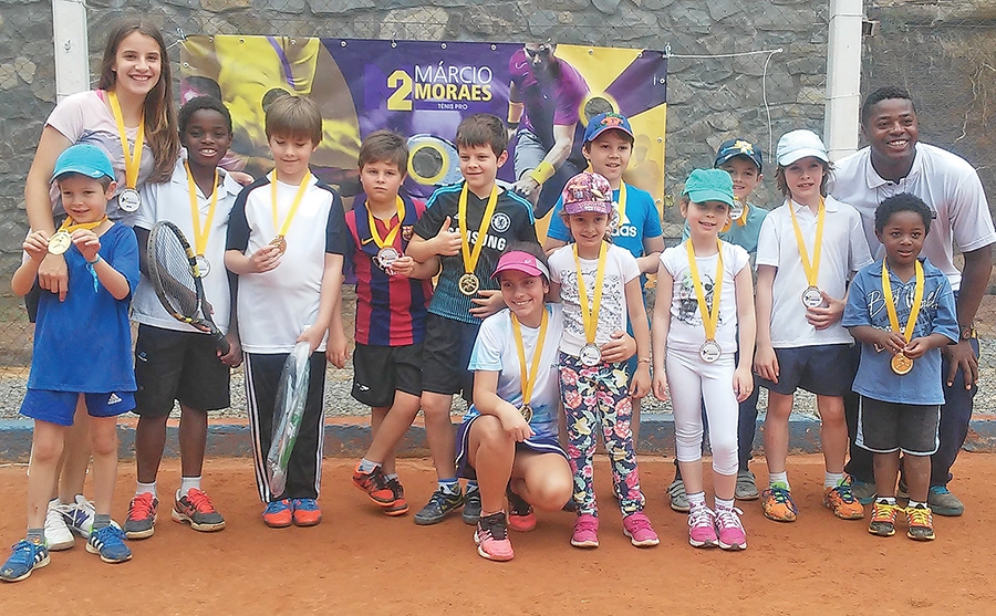 Torneio foi disputado entre crianças de cinco a 10 anos. - Silvia Rodrigues/Divulgação