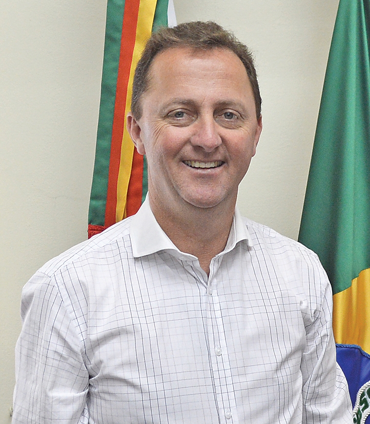 Lídio Scortegagna, reeleito com 70% dos votos, pretende reduzir o número de secretarias em Flores da Cunha. - Bárbara Lipp/Prefeitura de FC/Divulgação