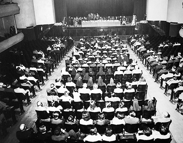 O Cine Theatro Ópera, no Centro de Caxias do Sul, foi o palco da cerimônia de instalação da UCS em 15 de fevereiro de 1967. - Instituto Memória Histórica e Cultural/UCS/Divulgação