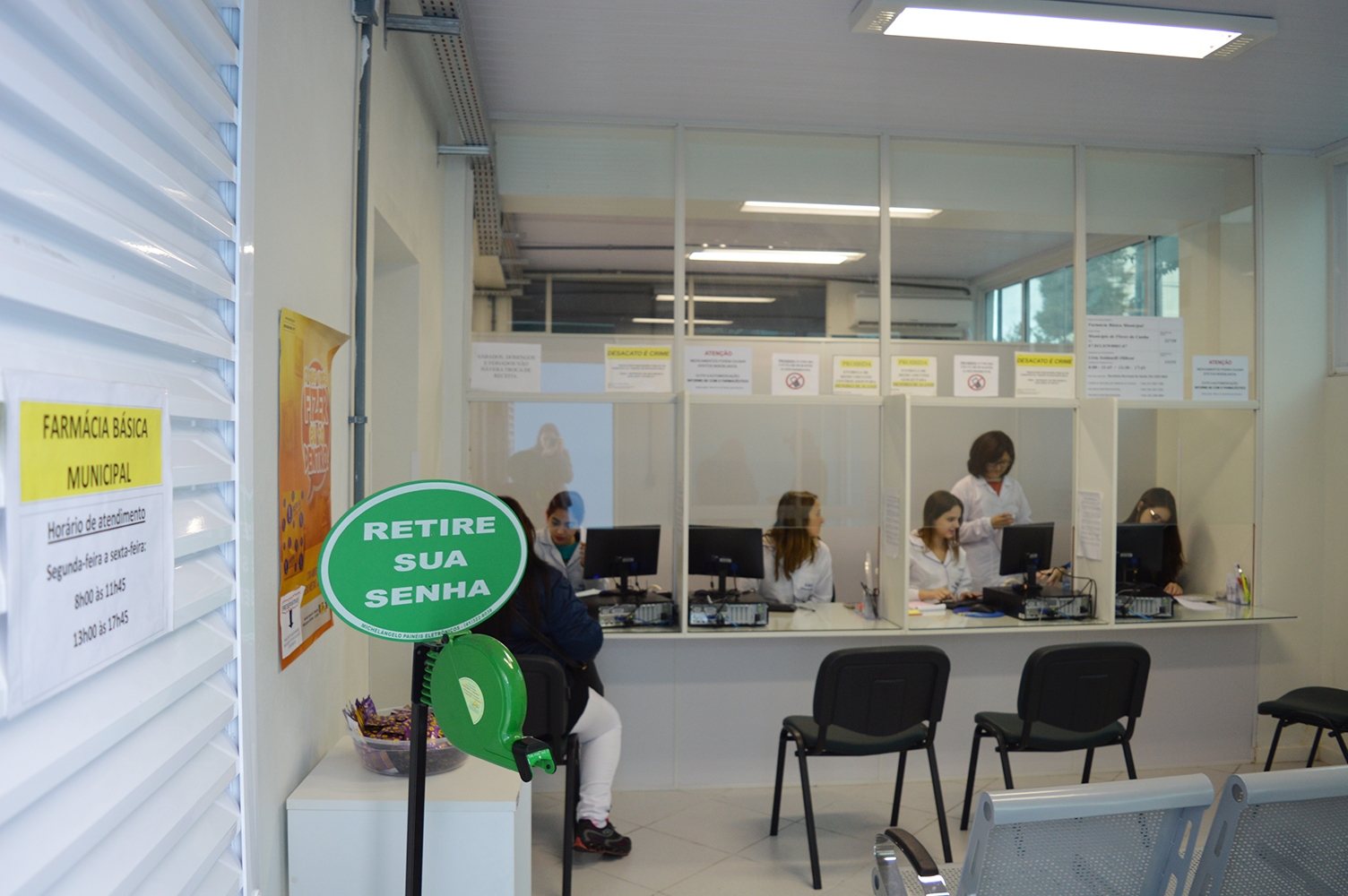 Farmácia fica junto ao Centro de Saúde. - Arquivo Jornal O Florense