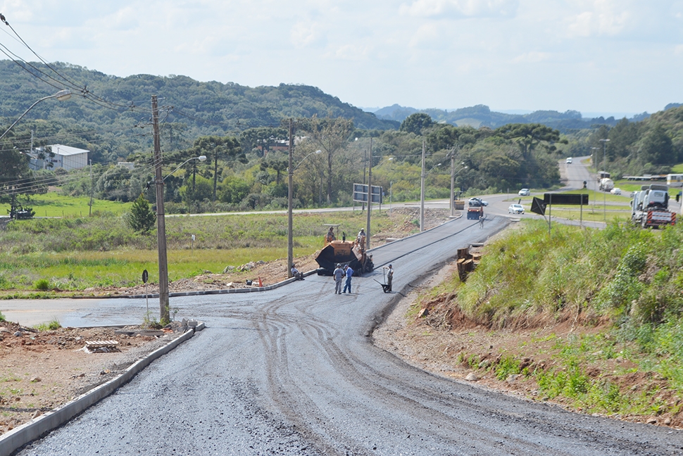 Obras iniciaram na última semana. - Prefeitura de Flores da Cunha/Divulgação