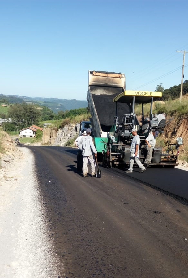 Pavimentação será de 1,1 km. - Prefeitura de Flores da Cunha/Divulgação