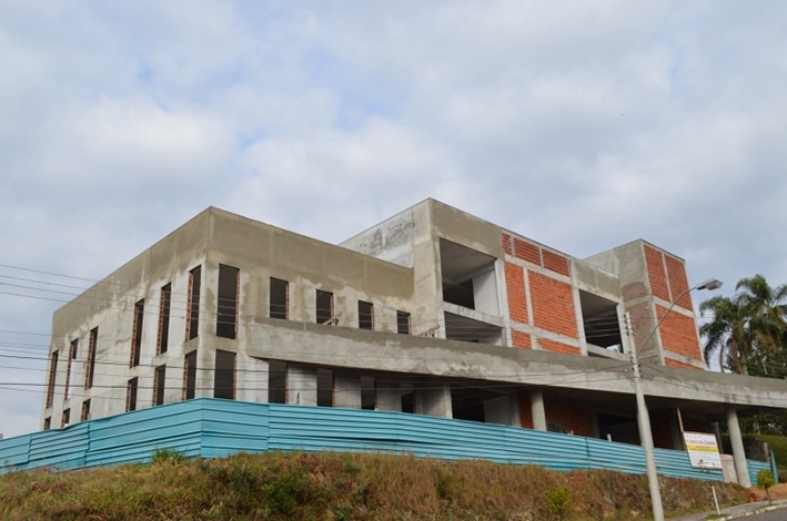 A Casa da Cultura Flávio Luis Ferarini terá três pavimentos. - Prefeitura de Flores da Cunha/Divulgação
