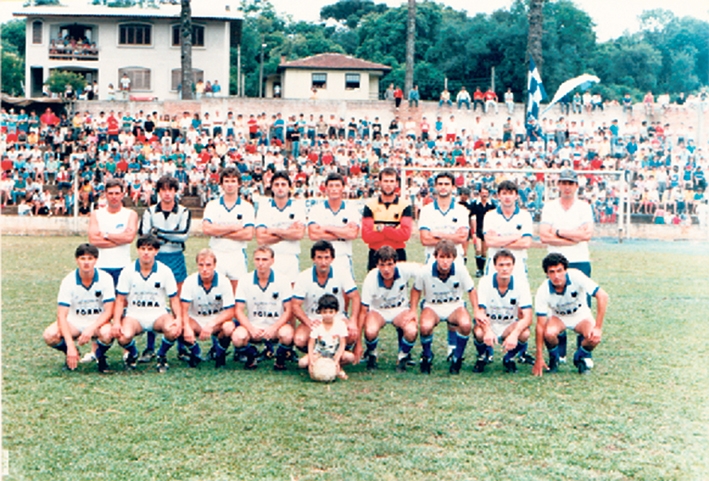 Em 1988, o Cruzeiro conquistava o hexacampeonato. - Nei Rigo/Arquivo Pessoal
