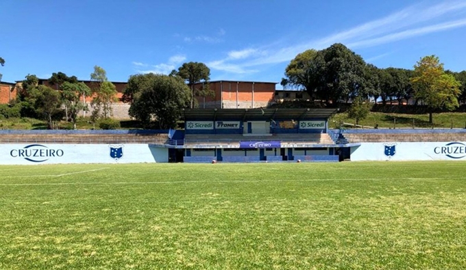 Estádio do Cruzeiro, em São Gotardo. - Maicon Pan/ Piccolo Esportivo/ Divulgação