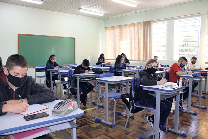 Escola Targa sofrerá com falta de professores com as alterações.  - Gabriela Fiorio