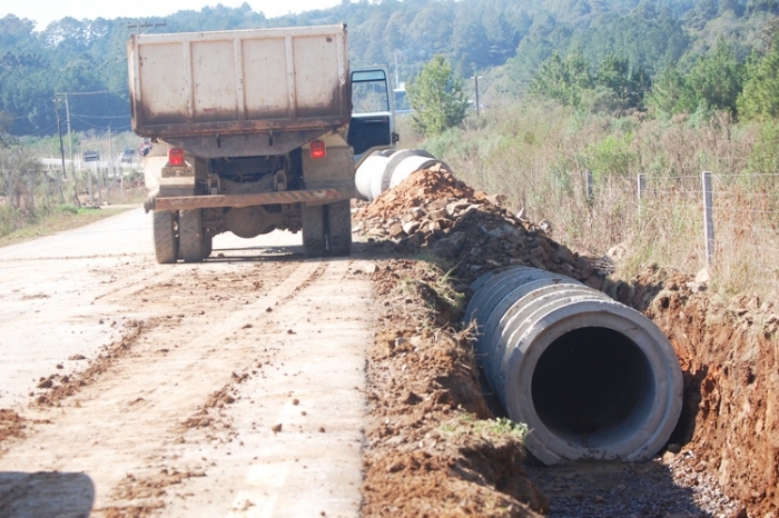 Prefeitura encaminhou investimento de R$ 250 mil em 700 metros de canalização. - NaHora/Antonio Coloda